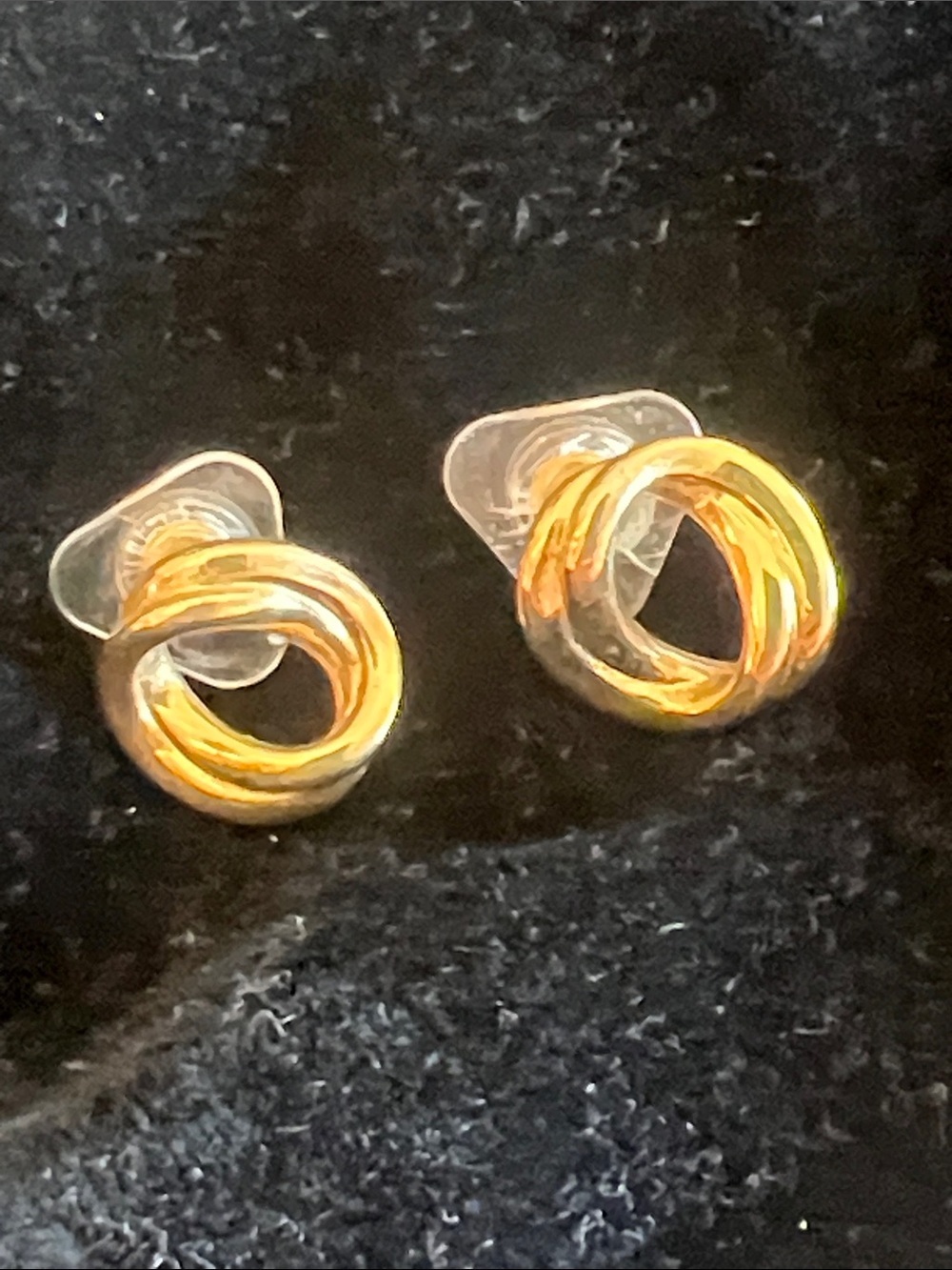 Monet - Gold Link Post Earrings